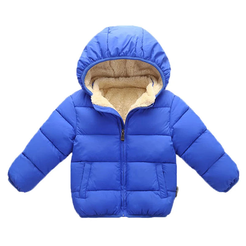 Puffer Winter Jackets with Fleece Lining