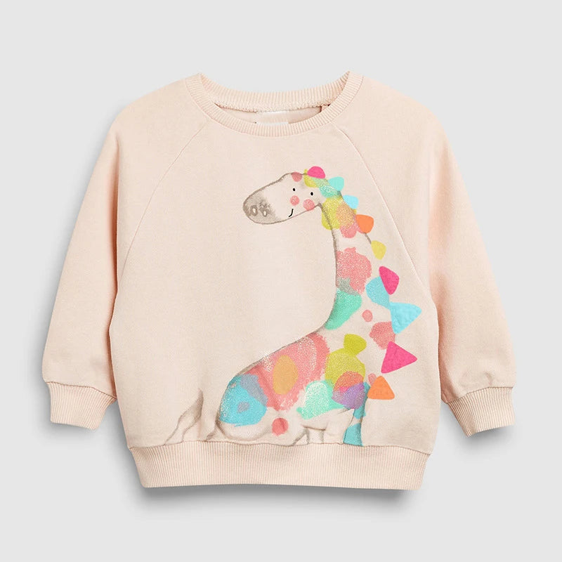 Colorful Children's Animal & Fantasy Print Sweatshirts