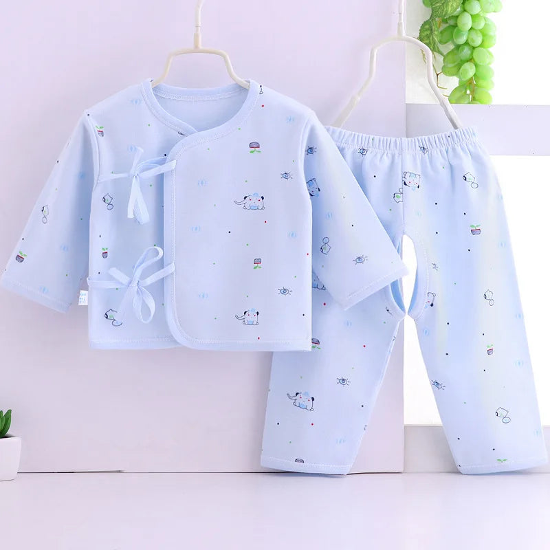 Cute and Cozy Baby Pajama Set with Various Prints