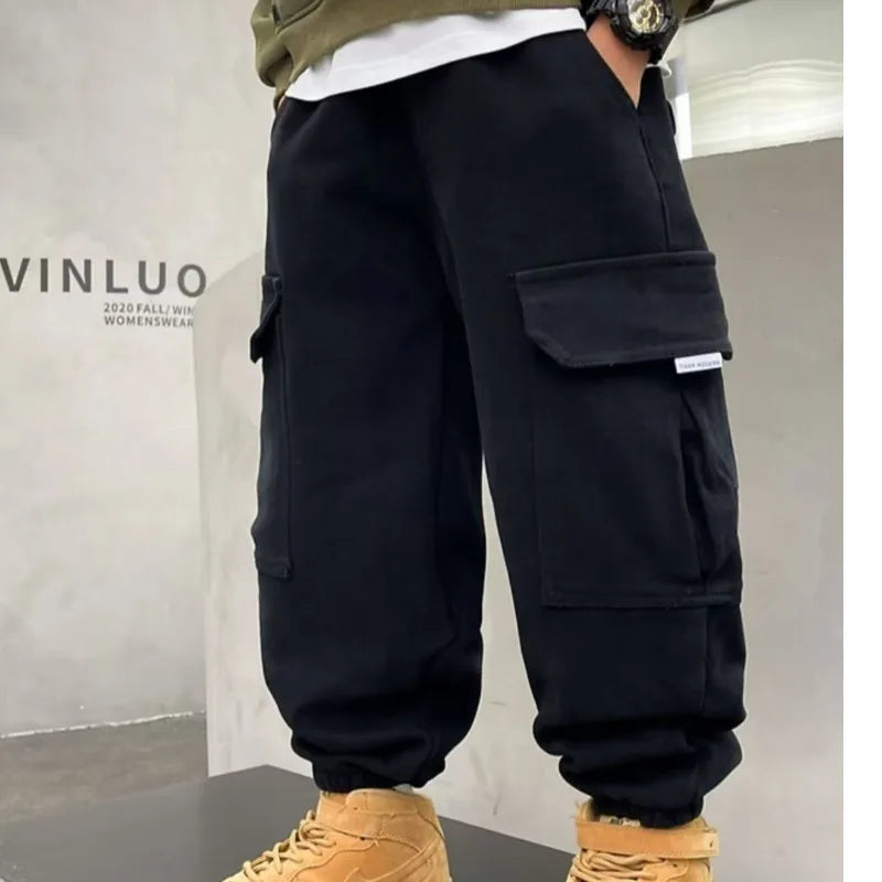 Casual Cargo Joggers for Boy