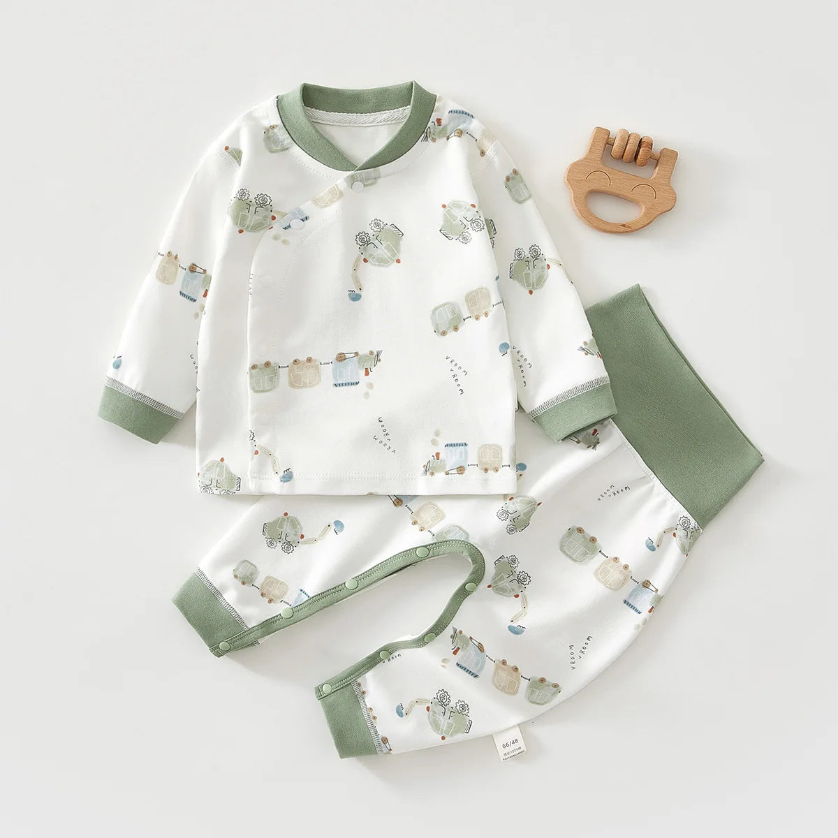 Cute Animal & Watermelon Print Baby Pajama Sets