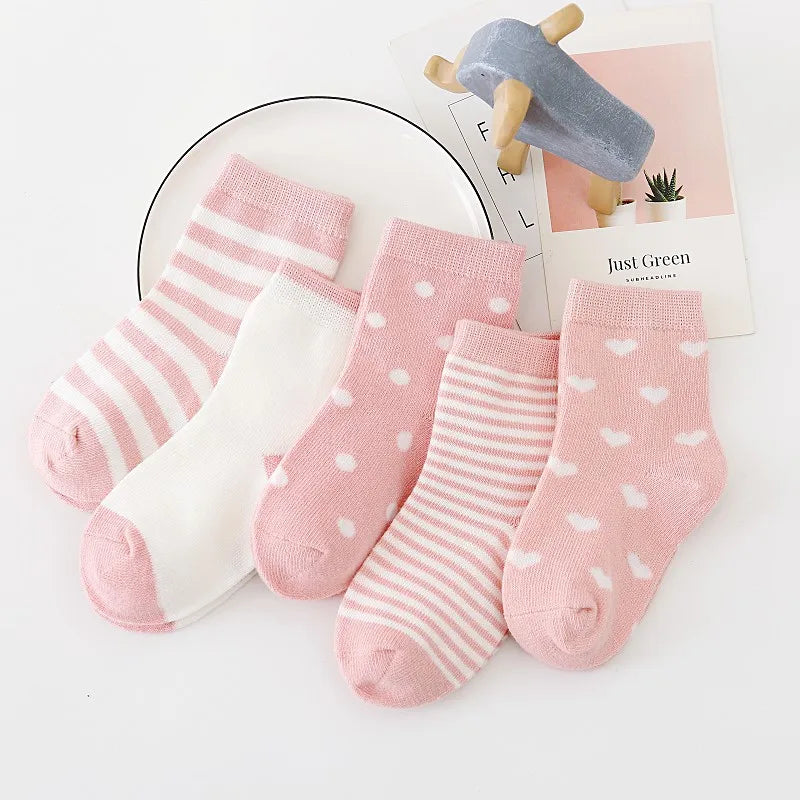 Cute Animal & Pattern Socks Set