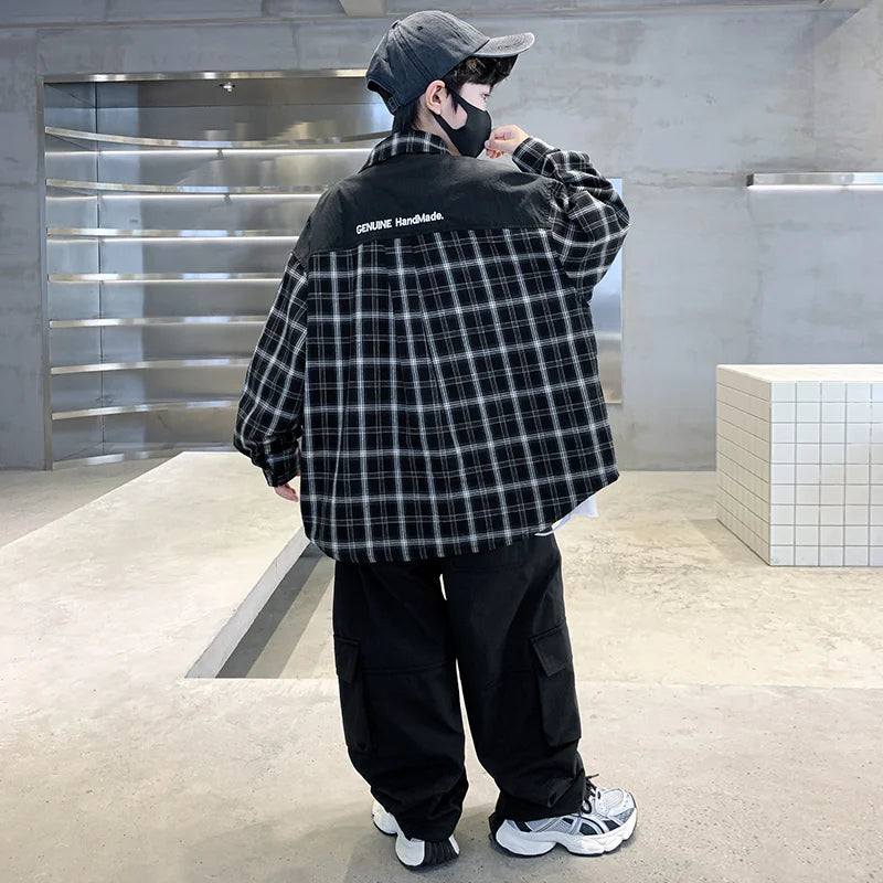 Casual Streetwear Boy's Outfit Set