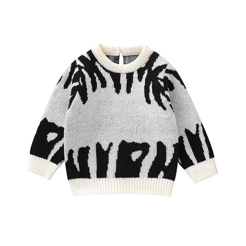 Wildlife Charm Knit Sweater