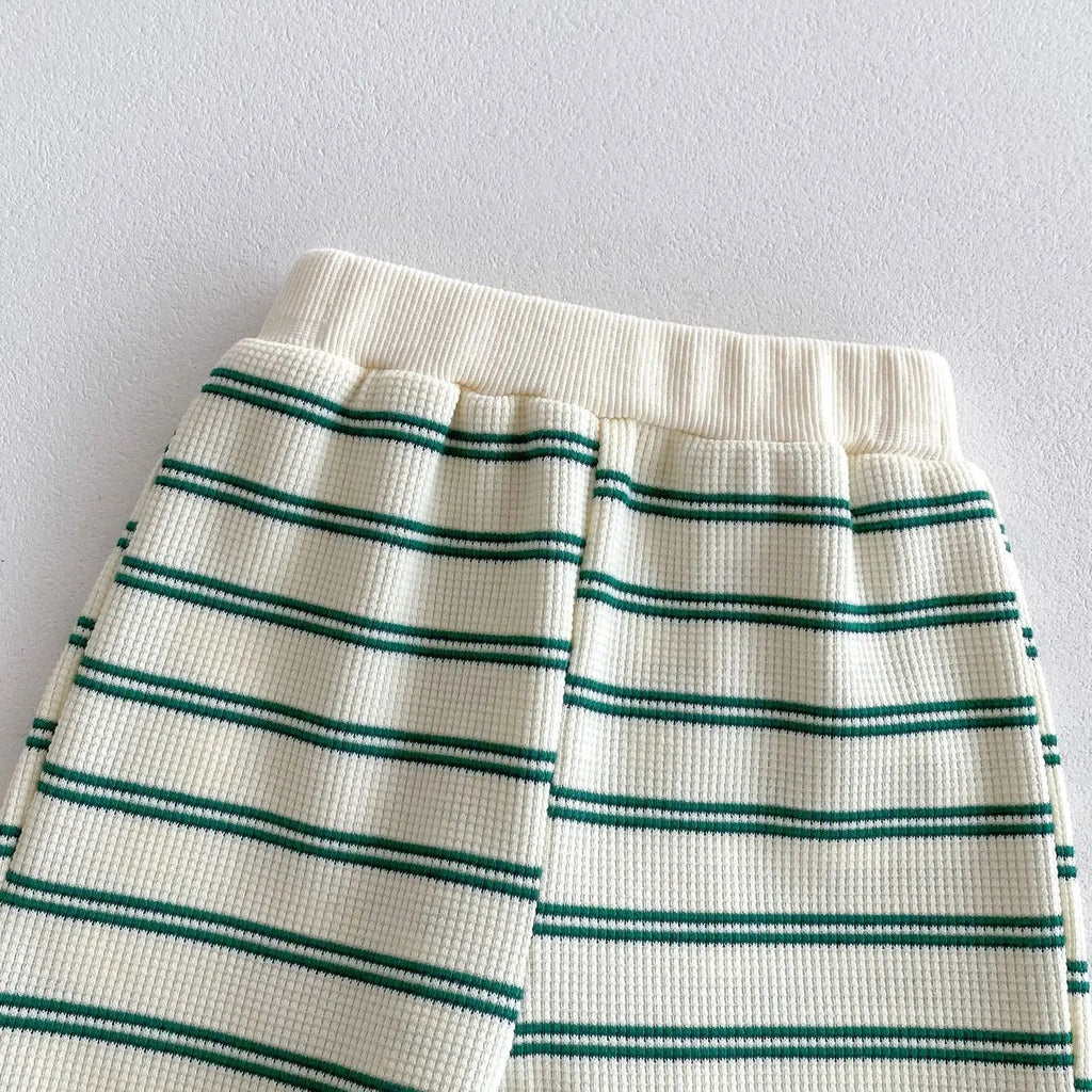 Baby Bear Striped Sweater and Pants Set