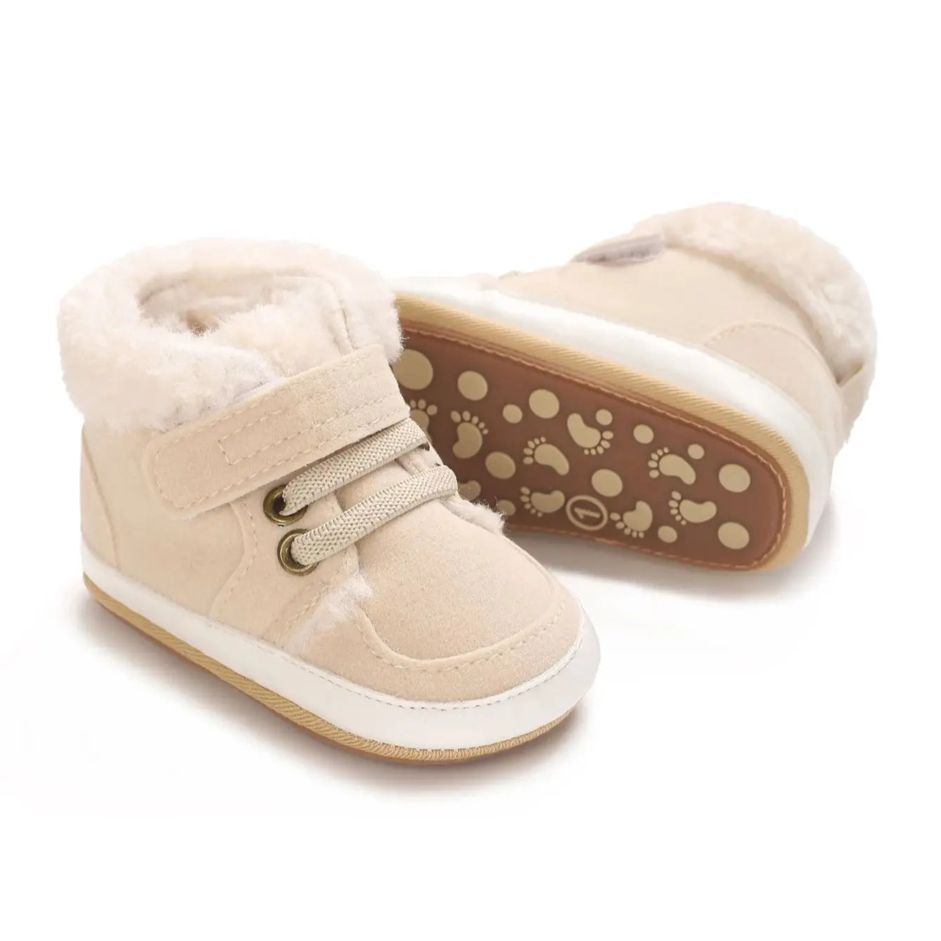 Cozy Fleece Kids' Winter Boots