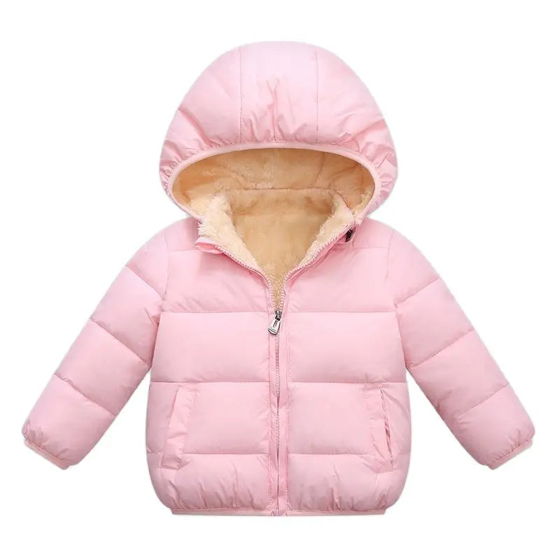 Puffer Winter Jackets with Fleece Lining