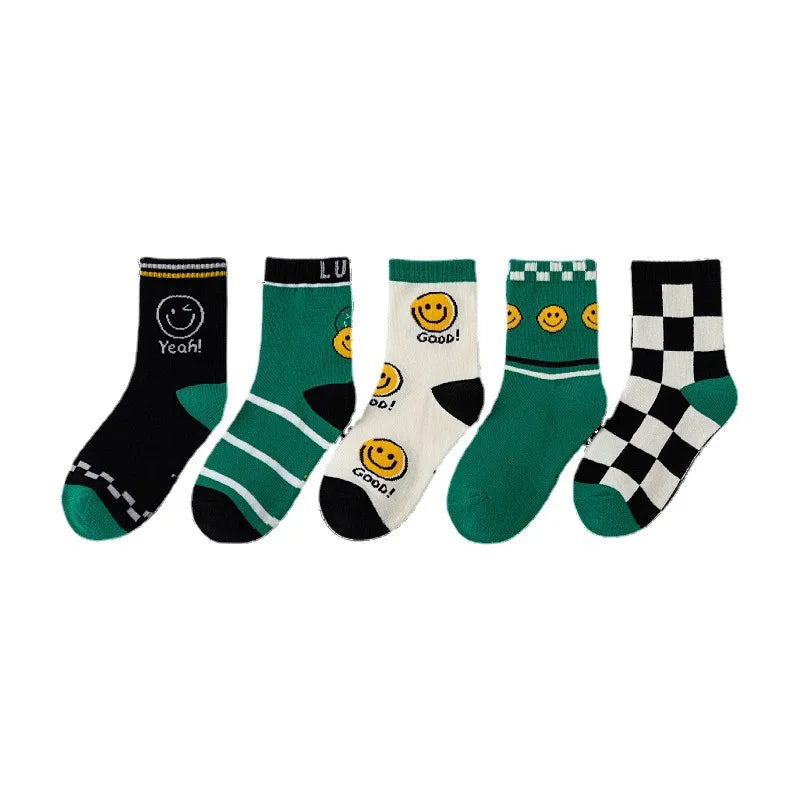 Colorful Kids' Socks Collection