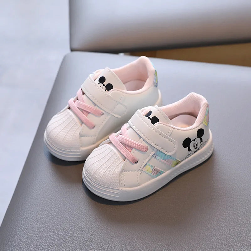 Cute & Trendy Mickey Mouse Kids Sneakers