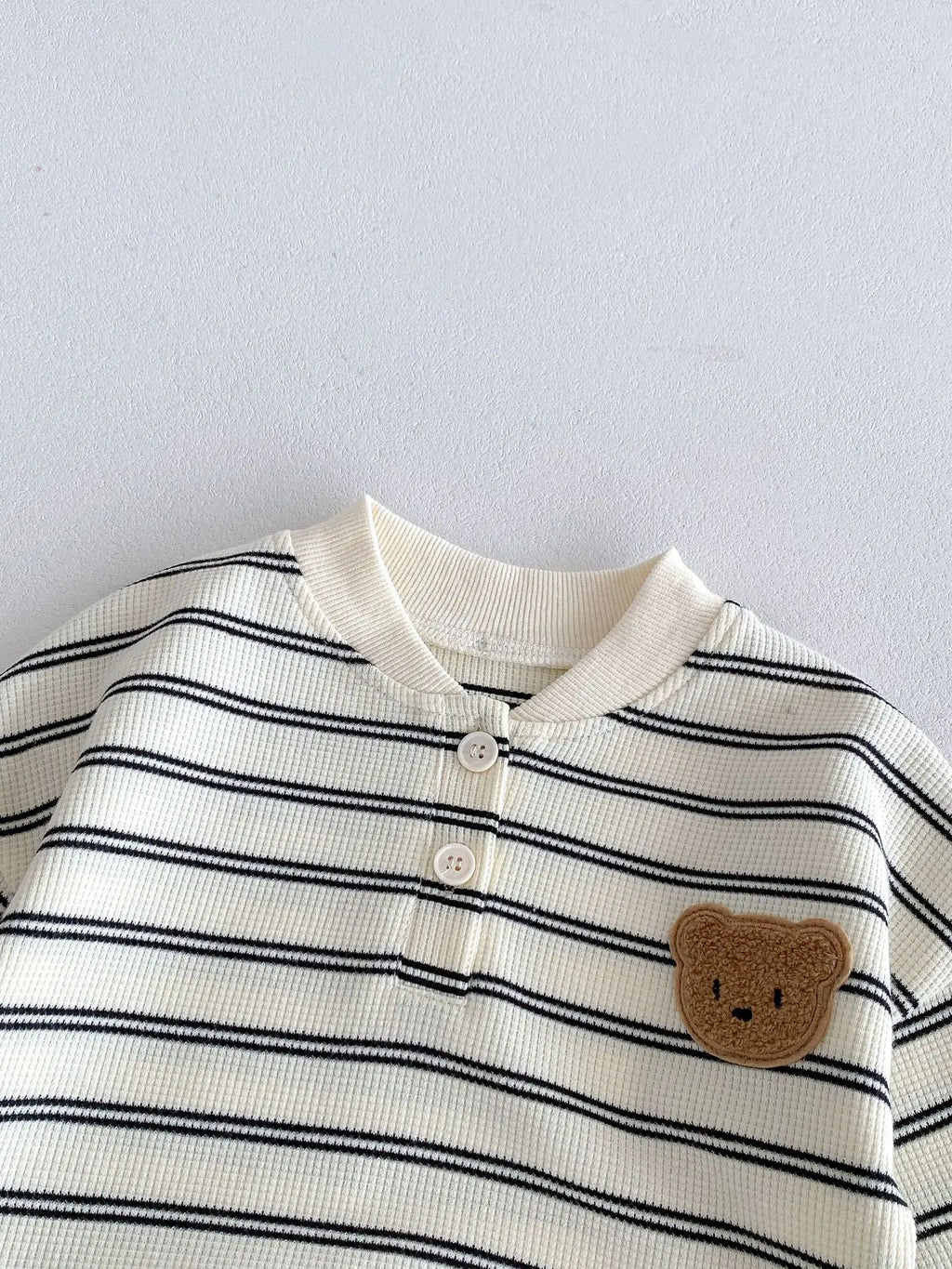 Baby Bear Striped Sweater and Pants Set