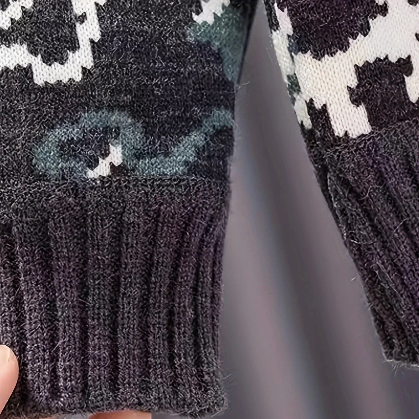 Cozy Animal Pattern Sweater