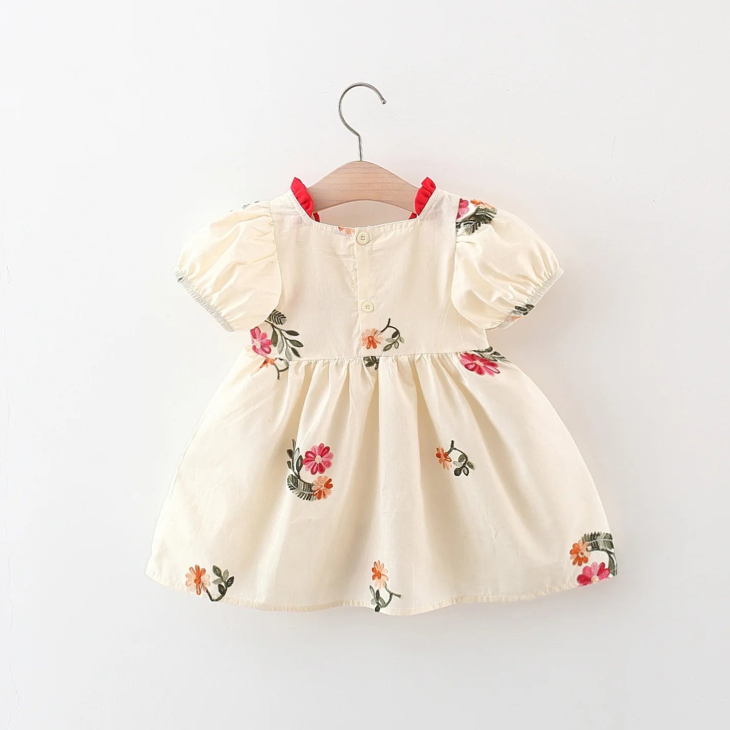 Baby Girl Floral Embroidered Dress