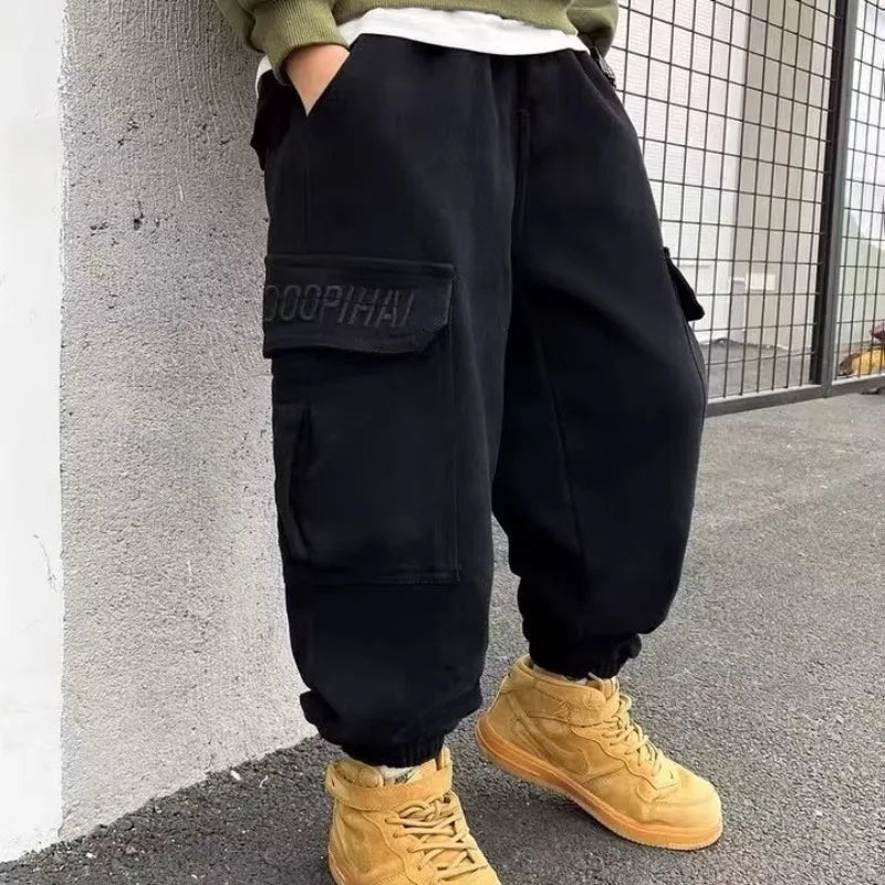 Casual Cargo Joggers for Boy