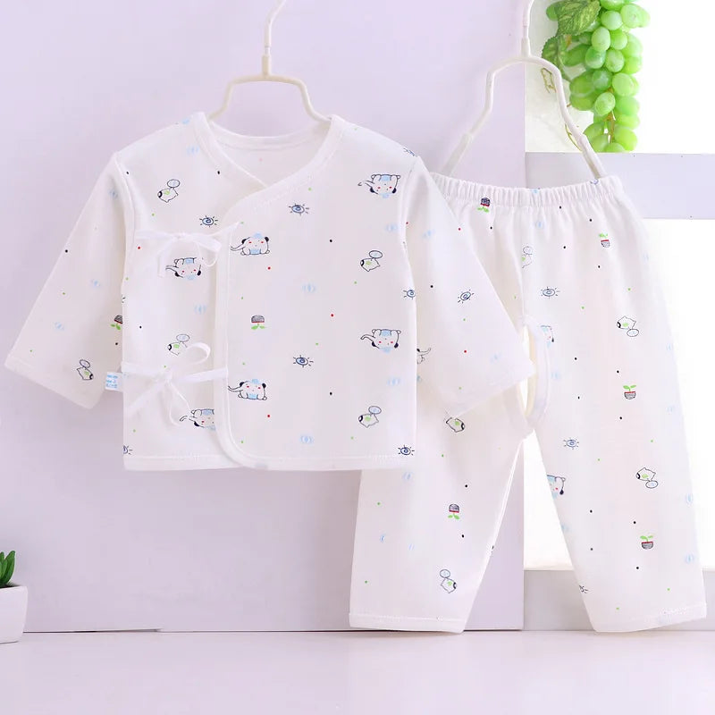 Cute and Cozy Baby Pajama Set with Various Prints