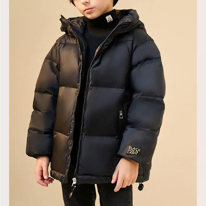 Cozy Black Winter Puffer Jacket