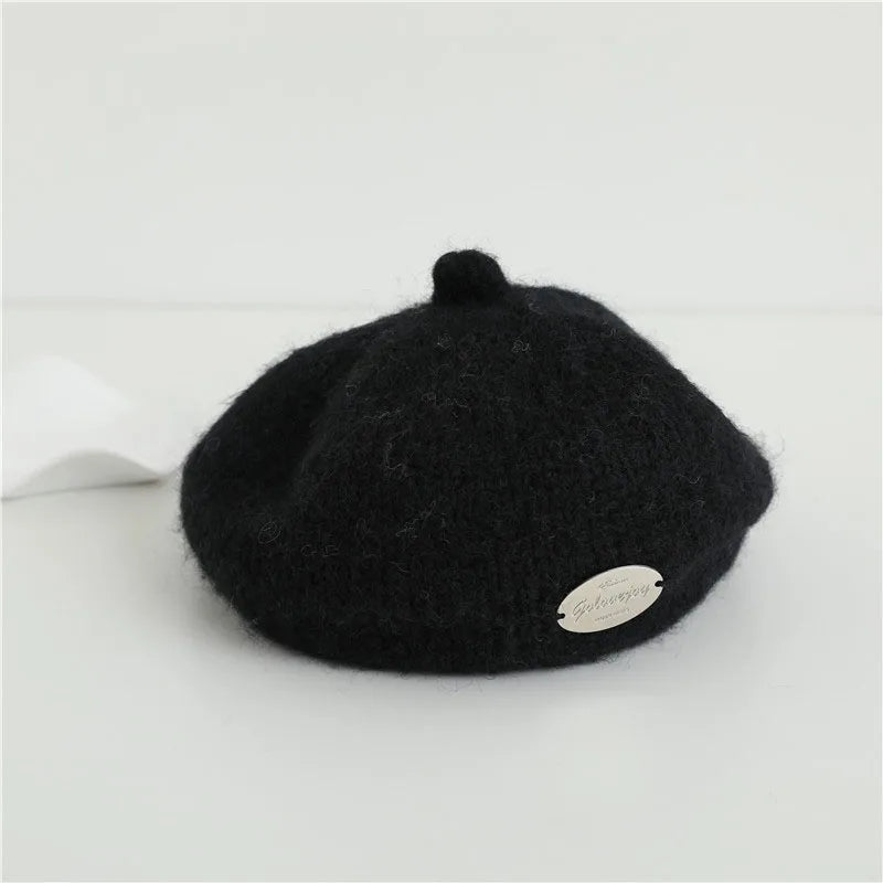 Soft Wool Blend Beret