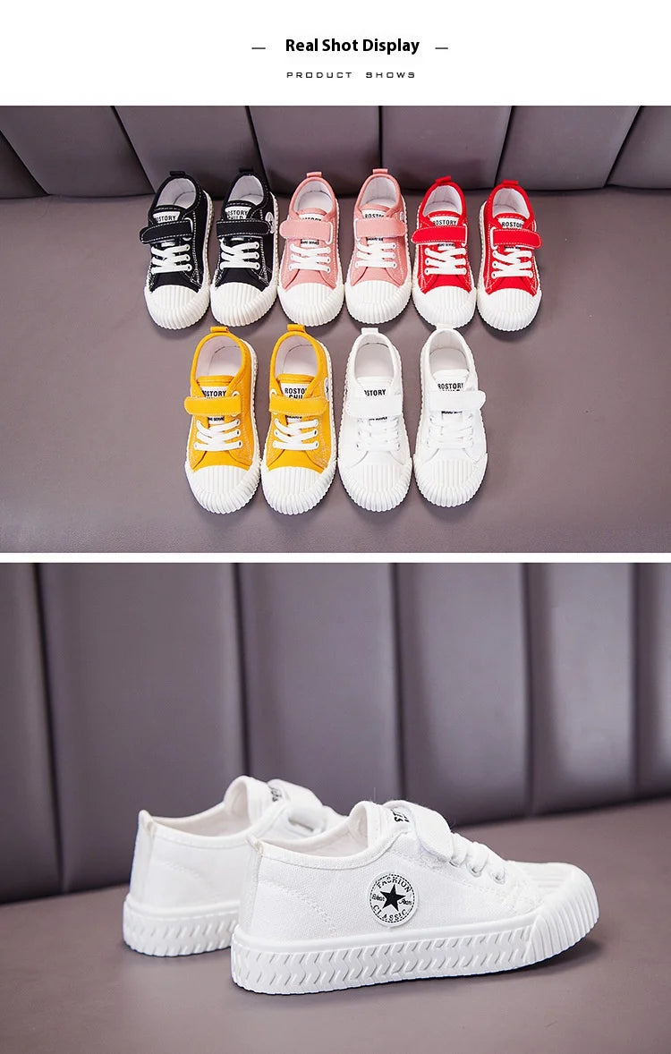 Colorful & Trendy Canvas Sneakers for Kids