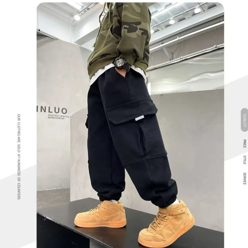 Casual Cargo Joggers for Boy