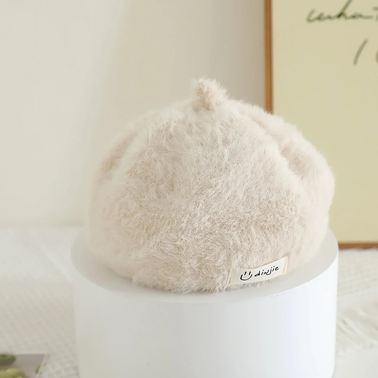 Fluffy Mushroom-Shaped Plush Hats