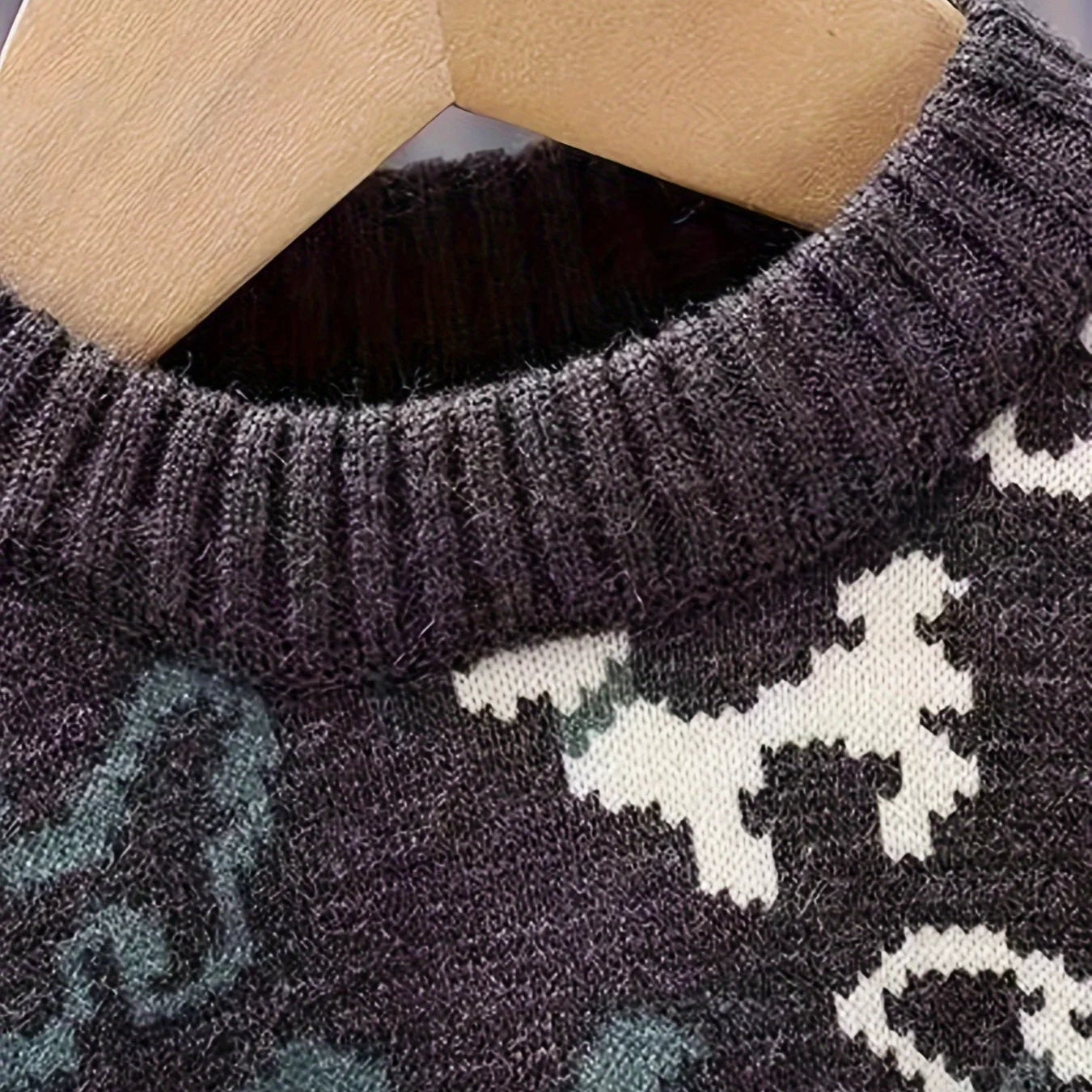 Cozy Animal Pattern Sweater