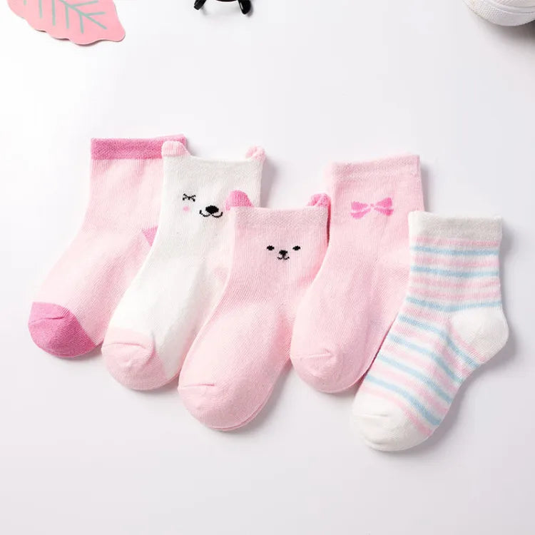 Cute Animal & Cartoon Baby Socks Collection