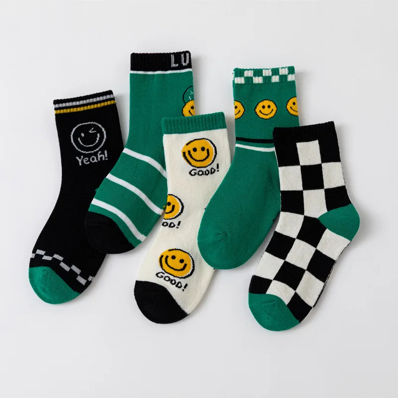 Colorful Kids' Socks Collection