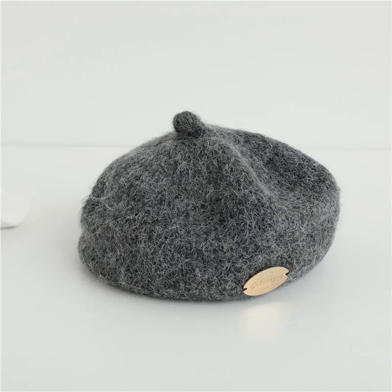 Soft Wool Blend Beret
