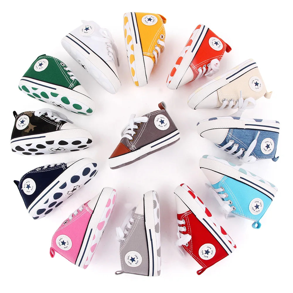 Stylish & Comfortable Colorful Canvas Sneakers