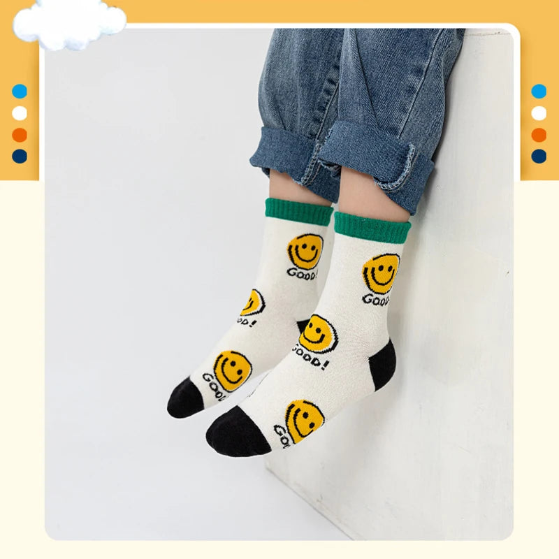 Colorful Kids' Socks Collection