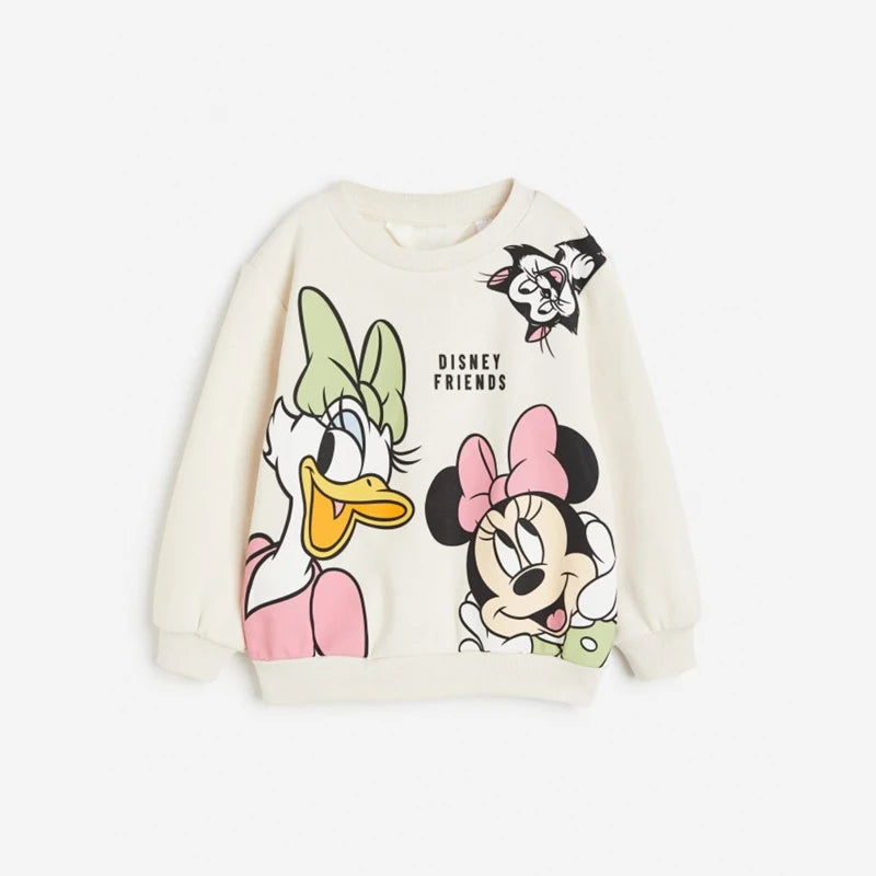 Disney Characters Sweater with Daisy Duck, Minnie Mouse & Friends Top