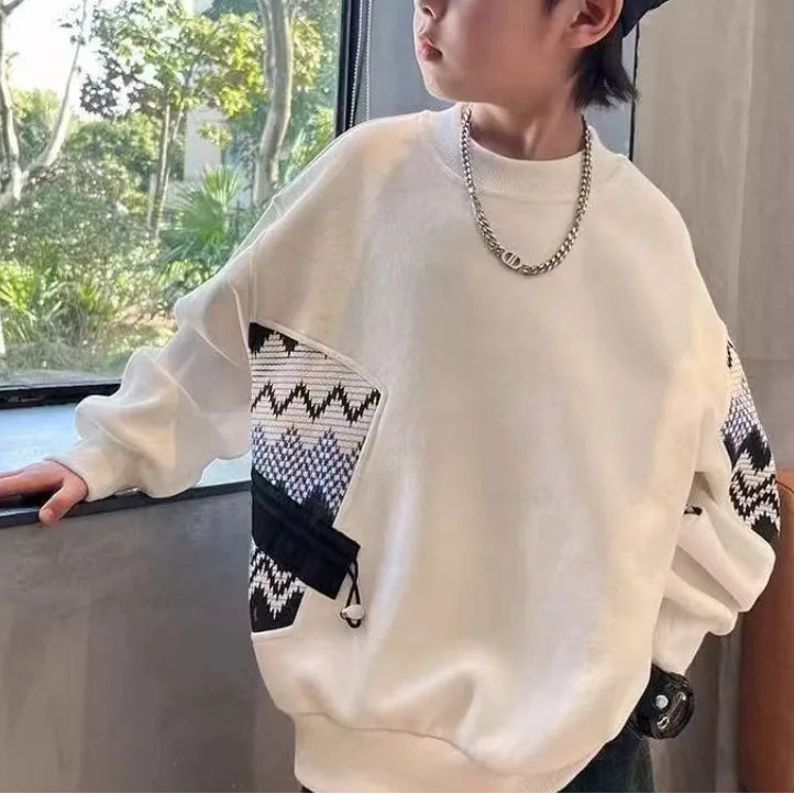 Stylish Kids' Graphic Sweatshirt