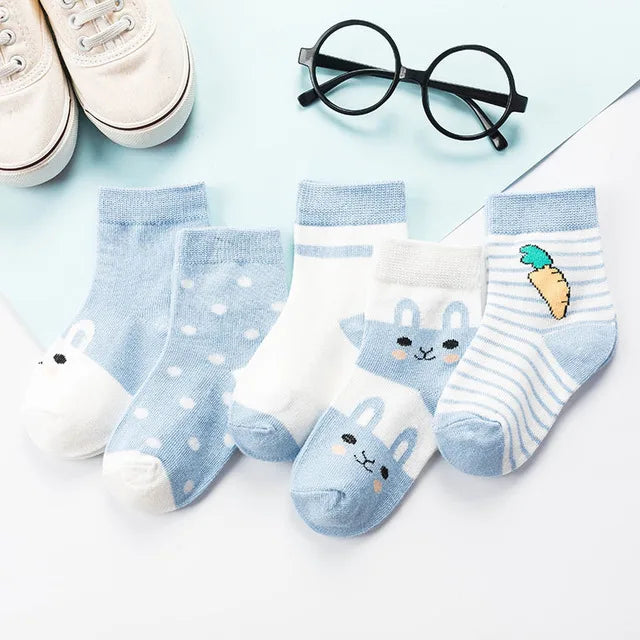 Cute Animal & Pattern Socks Set