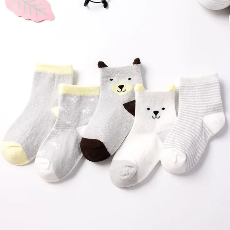 Cute Animal & Cartoon Baby Socks Collection
