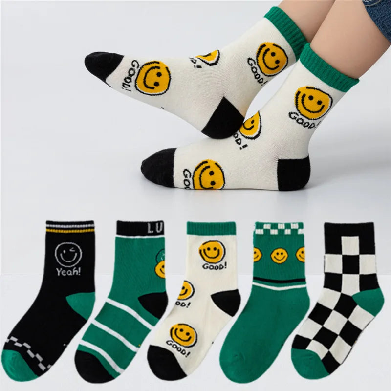 Colorful Kids' Socks Collection