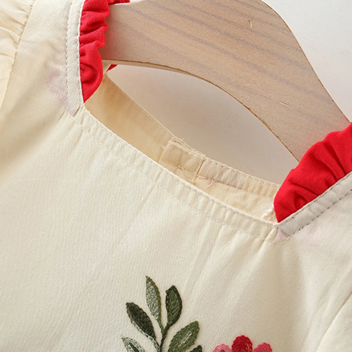 Baby Girl Floral Embroidered Dress