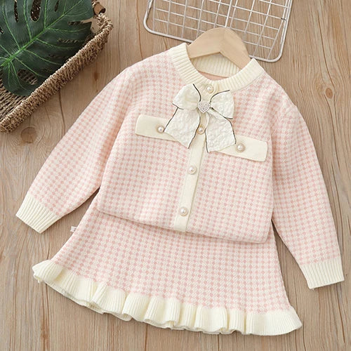 Knit Girl Cardigan Dress