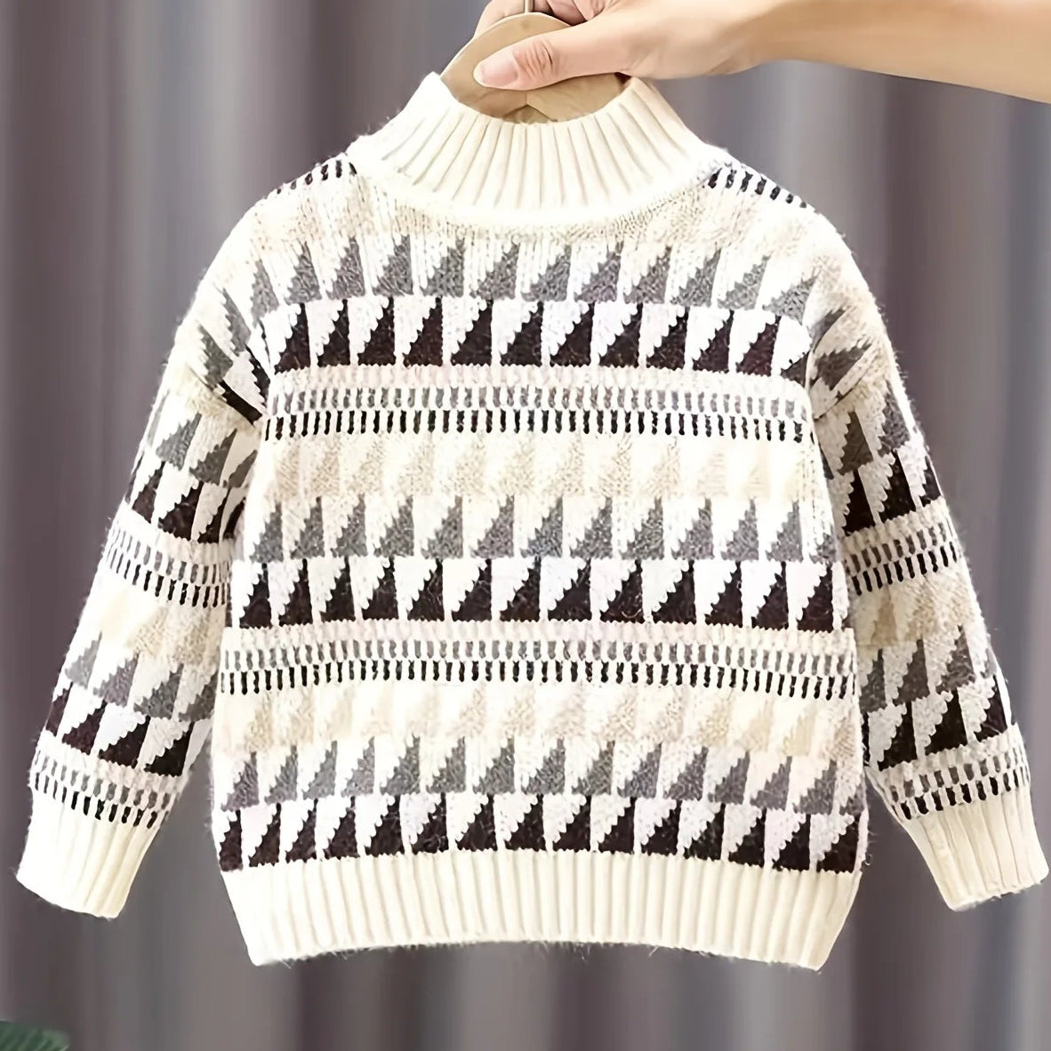Alpine Forest Knit Sweater