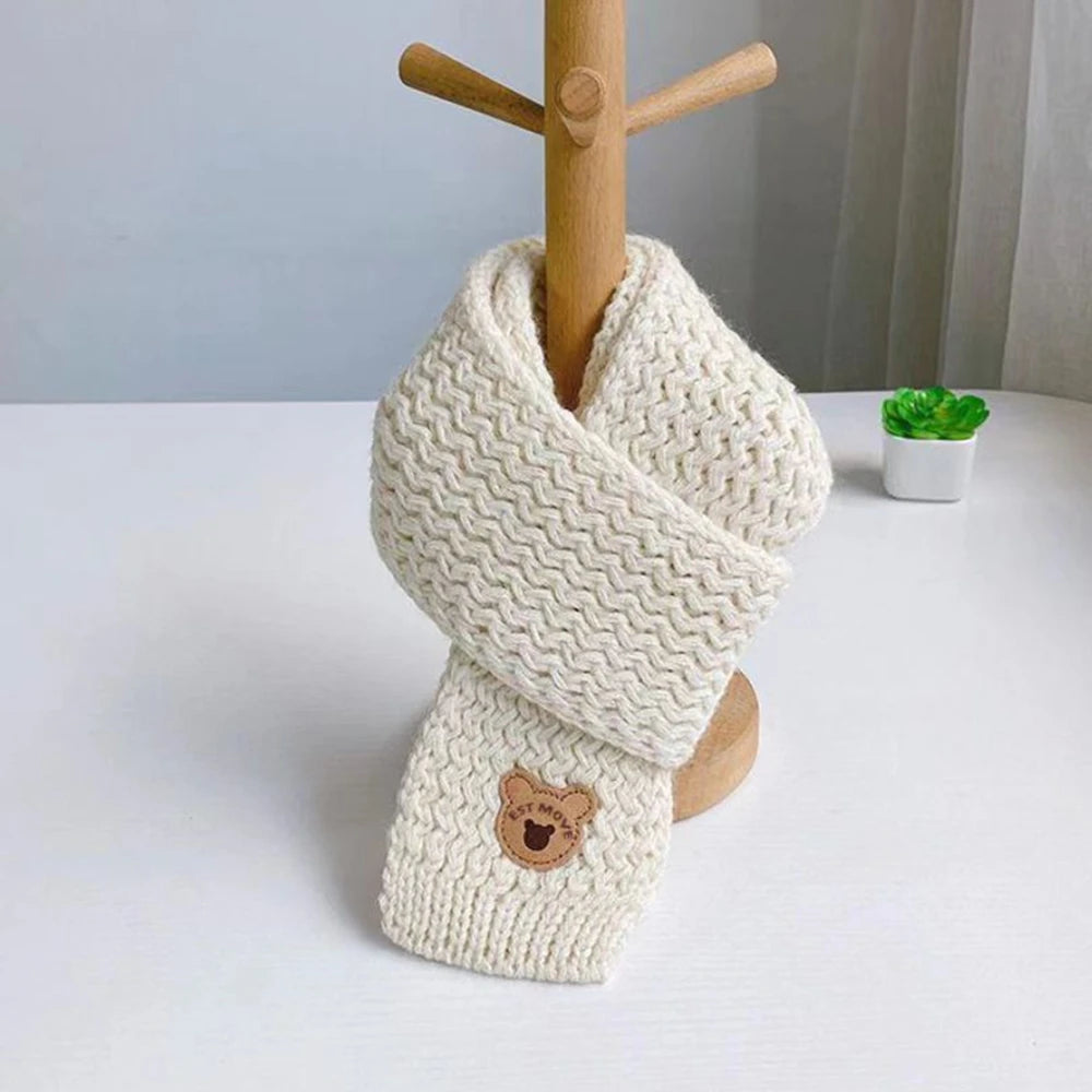 Cozy Knit Winter Hat and Scarf Set for Kids