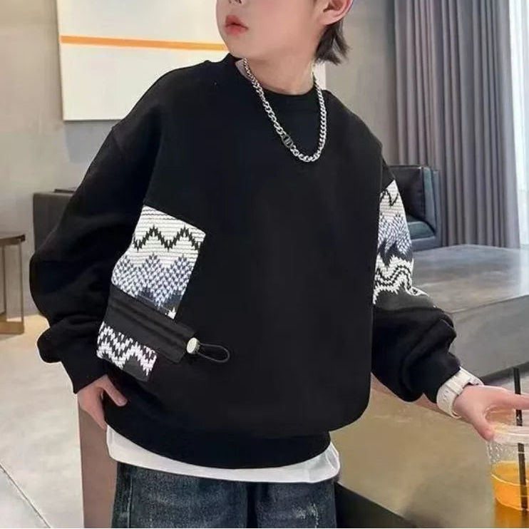 Stylish Kids' Graphic Sweatshirt