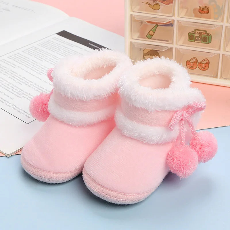 Warm & Cute Baby Fuzzy Shoes