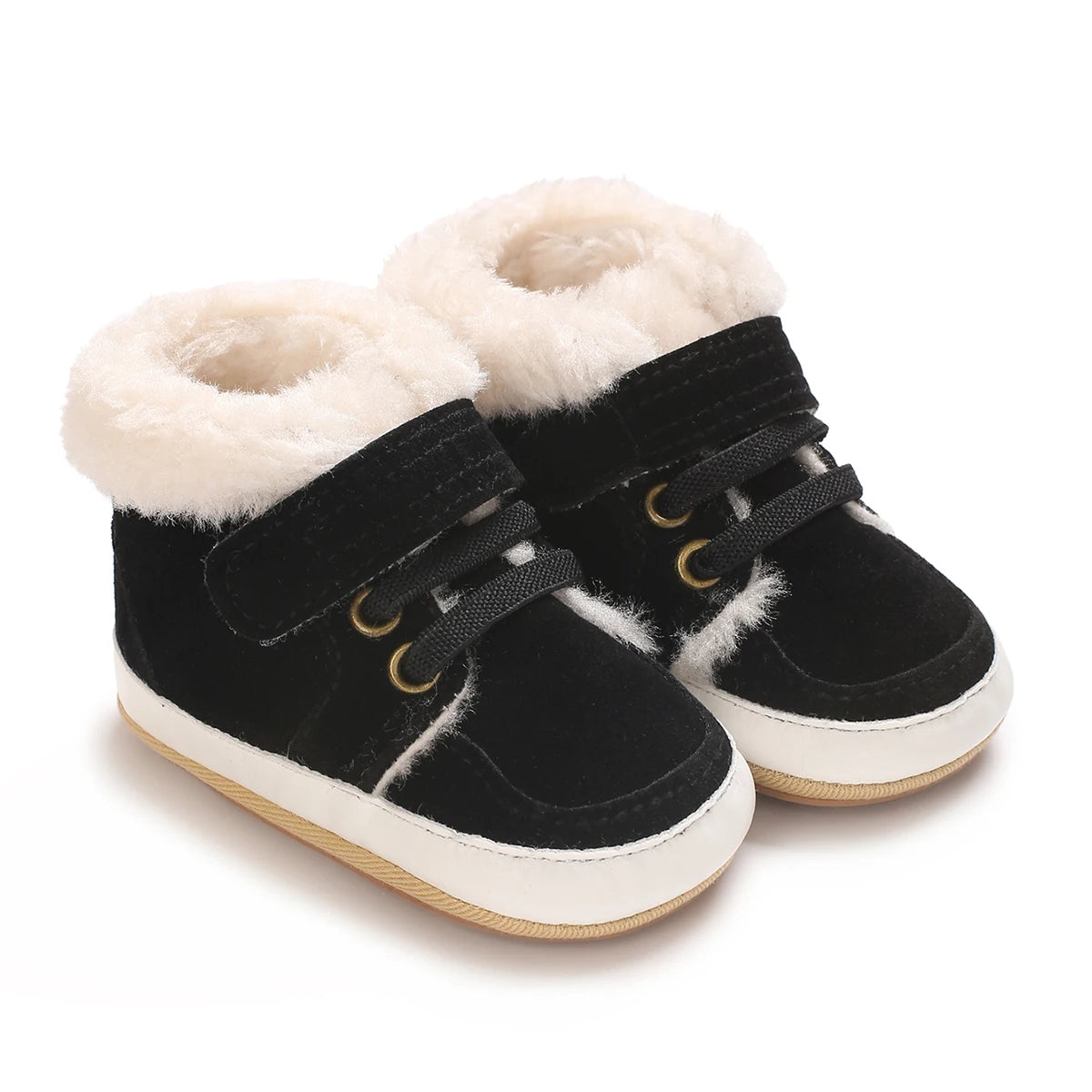 Cozy Fleece Kids' Winter Boots