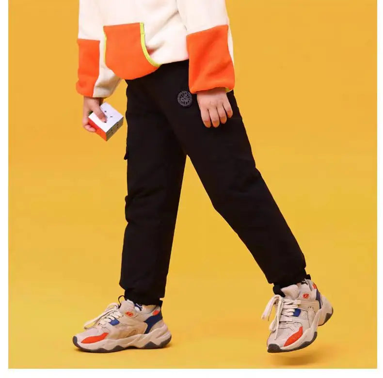 Casual Winter Down Cargo Pants