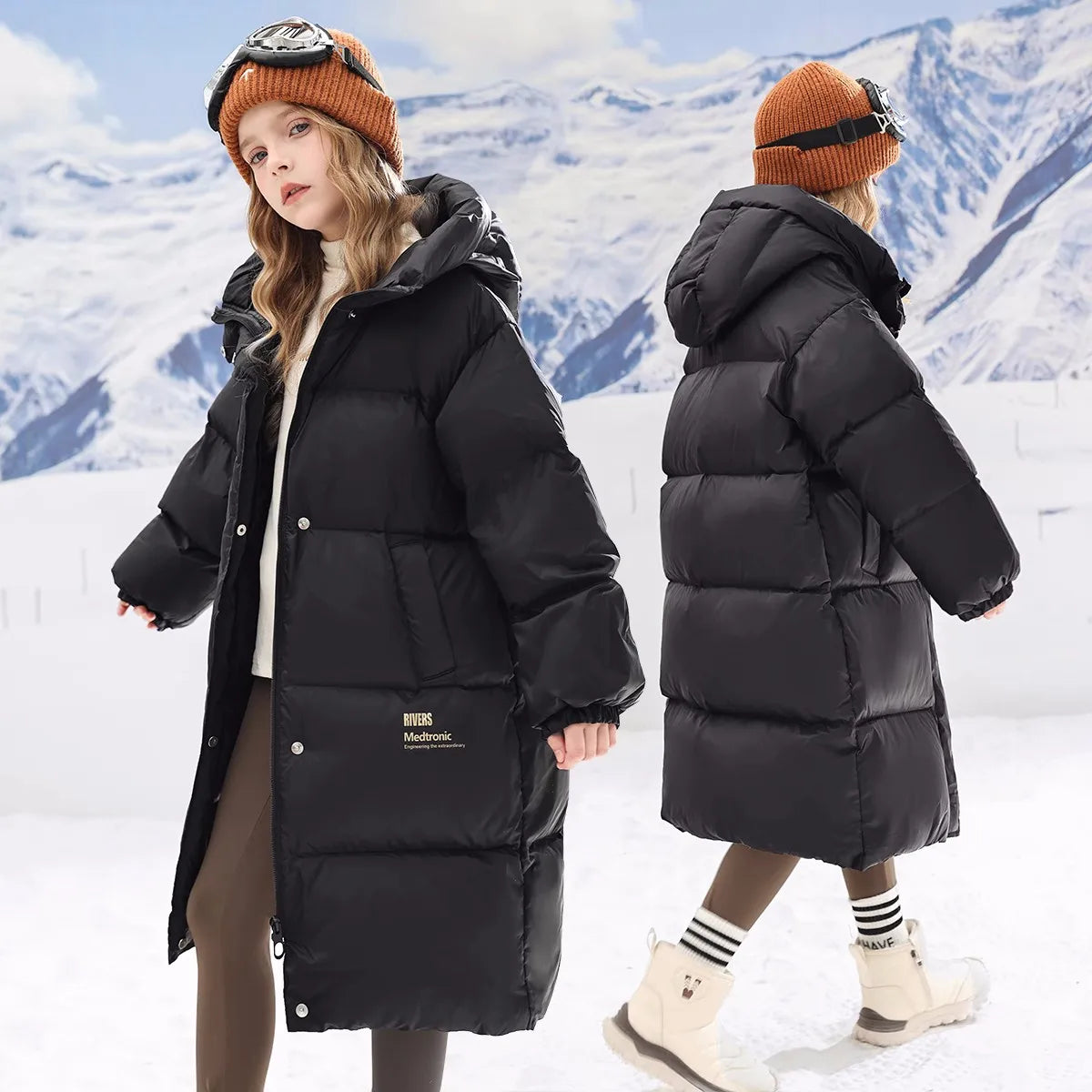 Insulated Winter Puffer Coat